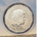 AUSTRALIA 2020 . FIFTY 50 CENTS COIN . INDIAN PACIFIC . COLOURED OVERLAY